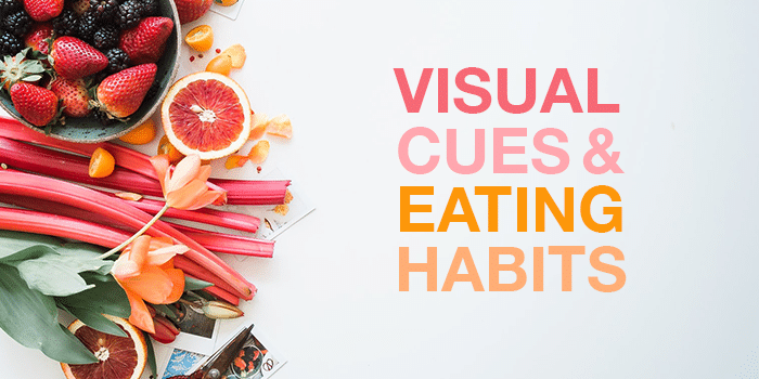 Visual cues and eating habits with healthy food
